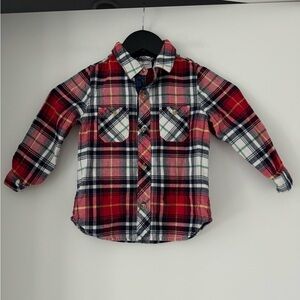 Hanna Andersson Kids Bundle of 4 Plaid Button Down Shirts